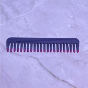 Vintage Mebco Volume Comb Twice Dipped  80-90Purple and Pink Hair Comb